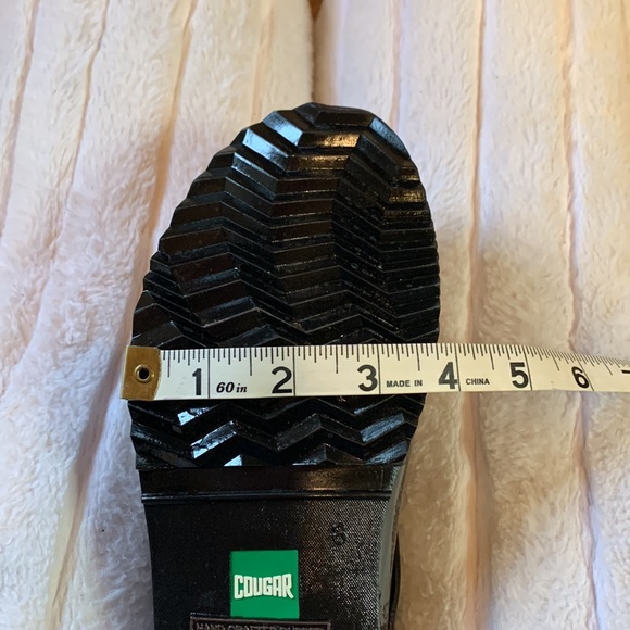 Cougar Women's Royale Hand Made Ankle-High Rain Boots Size 8 NWOT - Picture 8 of 8